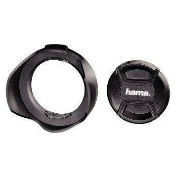 Lens Hood with Lens Cap, univ ersal, 72 mm