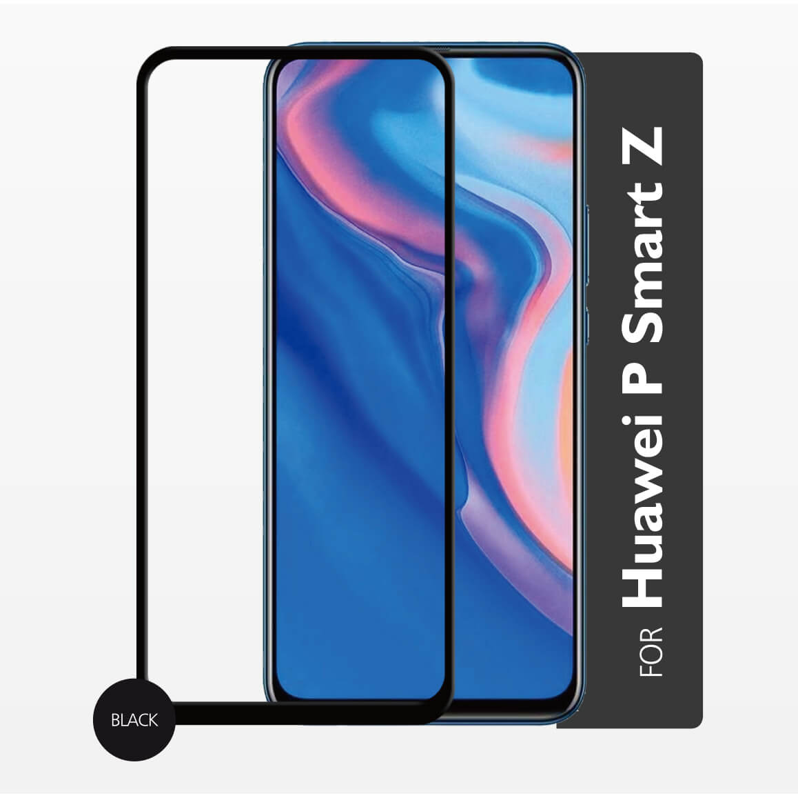 Glass Prot. 2,5D Full Cover Huawei P Smart Z 2019