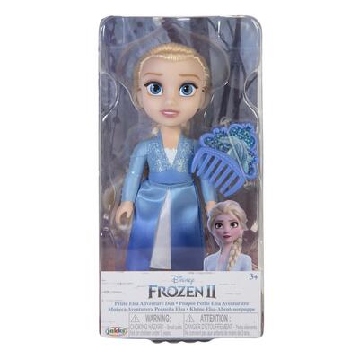 Frozen 6 Inch Petite Doll With Comb Adventure Elsa