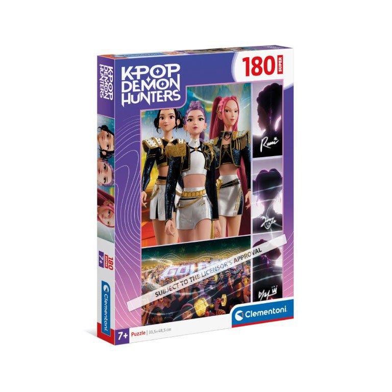 CLEMENTONI K-pop Demon Hunters SUPER 180pcs