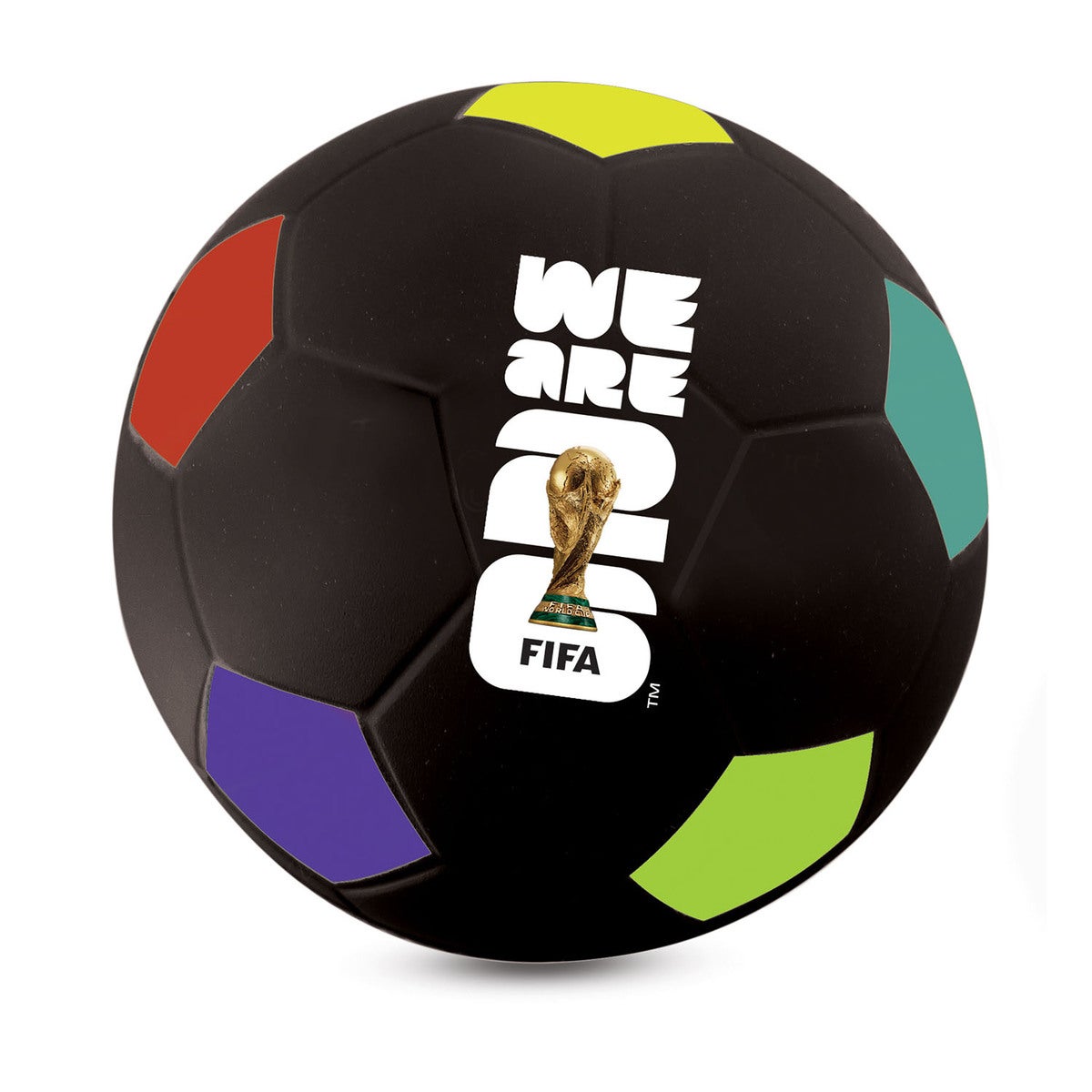 Stressipallo World Cup Stress Ball Musta