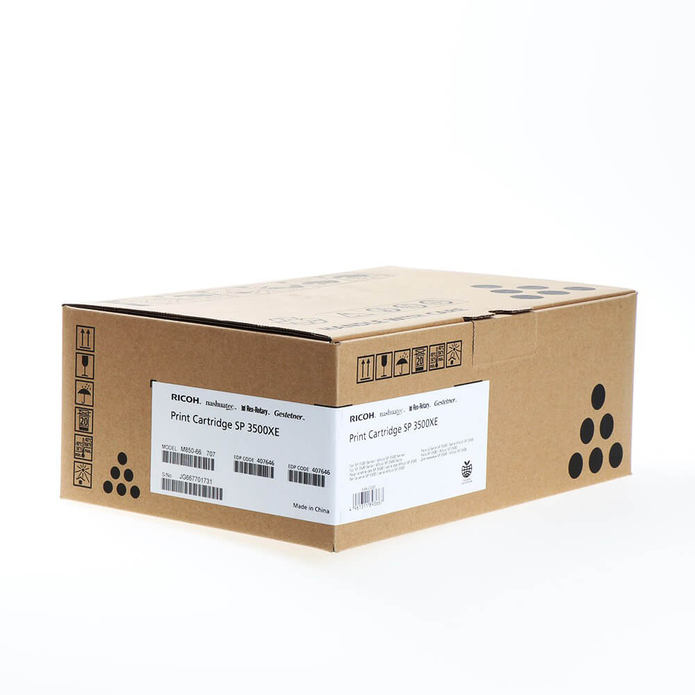 Toner 407646 SP 3500XE Svart