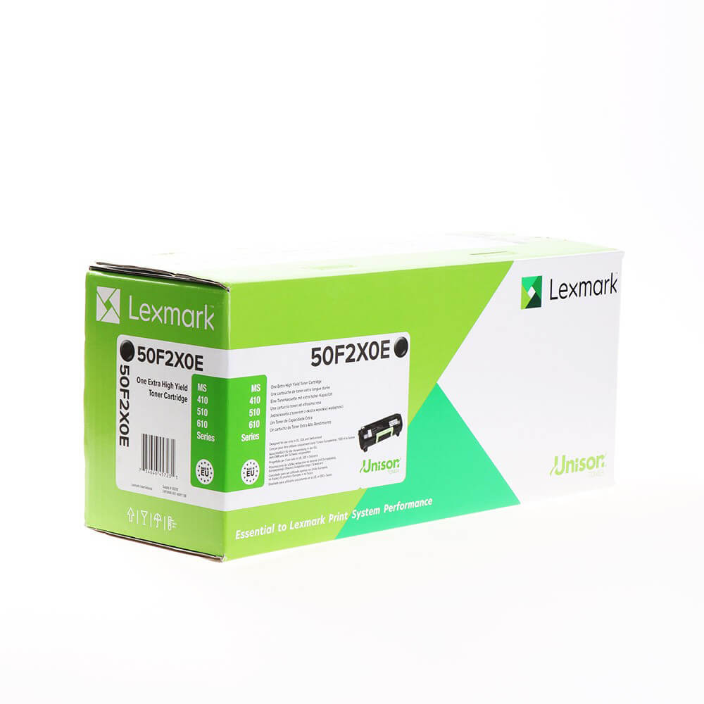 Toner 50F2X0E Sort Ekstra Høj Kapacitet, Corporate Return