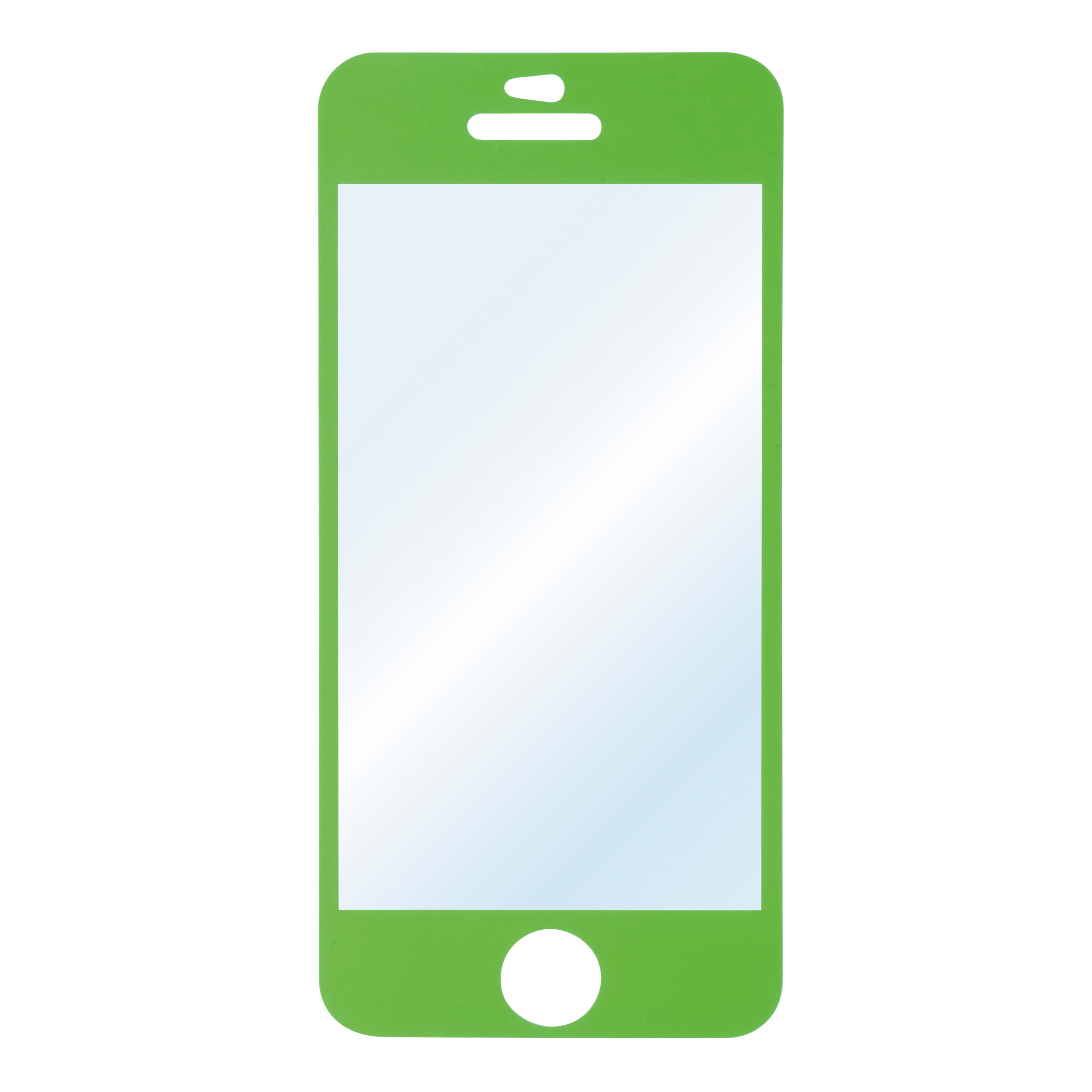 Color Screen Protector for Ap ple iPhone 5c, green