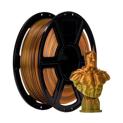 3D Filament PLA Silk Rainbow Metal 1000g