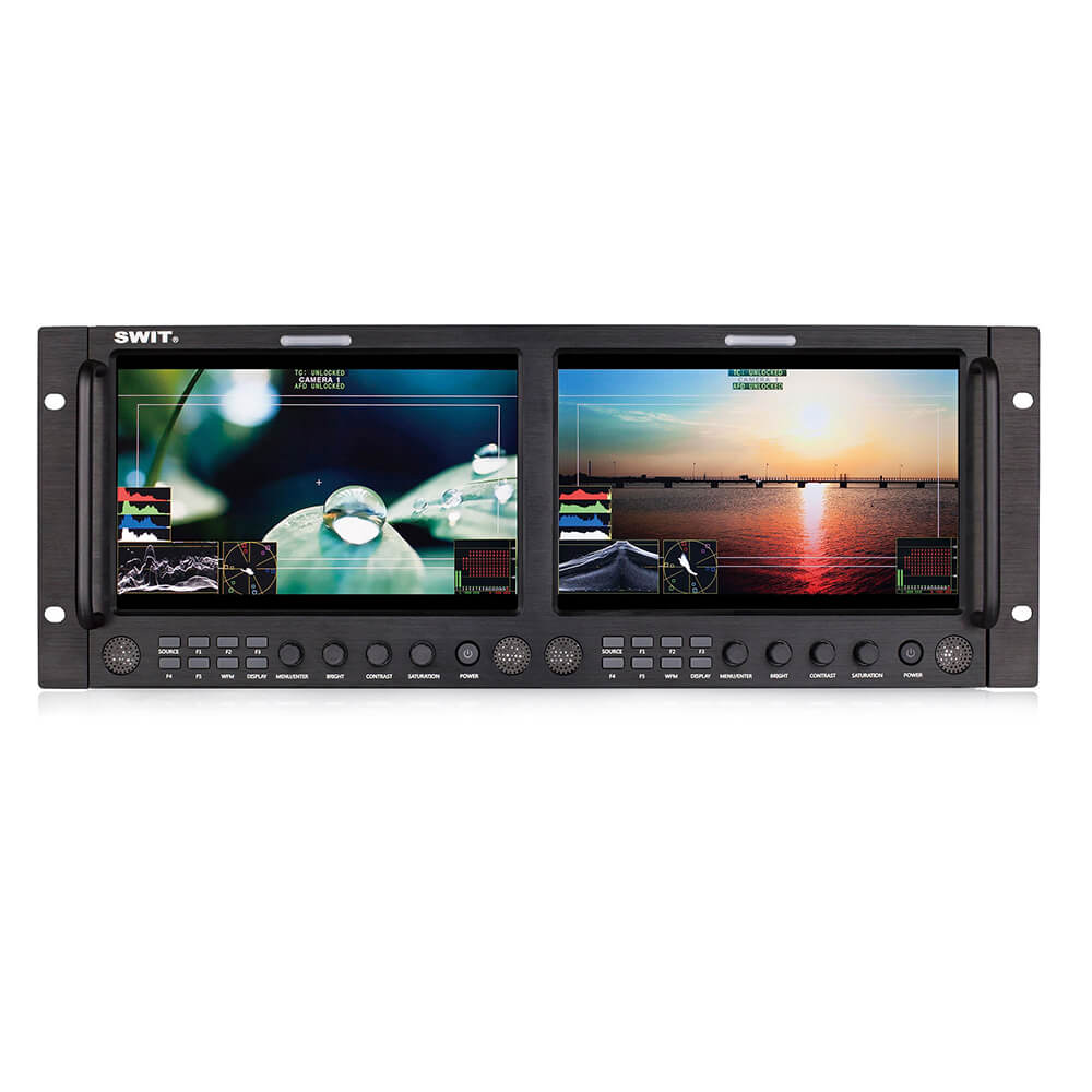 SWIT M-1093F 2x9" LCD Rack PRO monitor