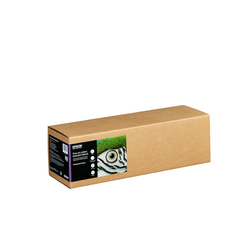 EPSON Fine Art Cotton Textured Natural 17" x 15m