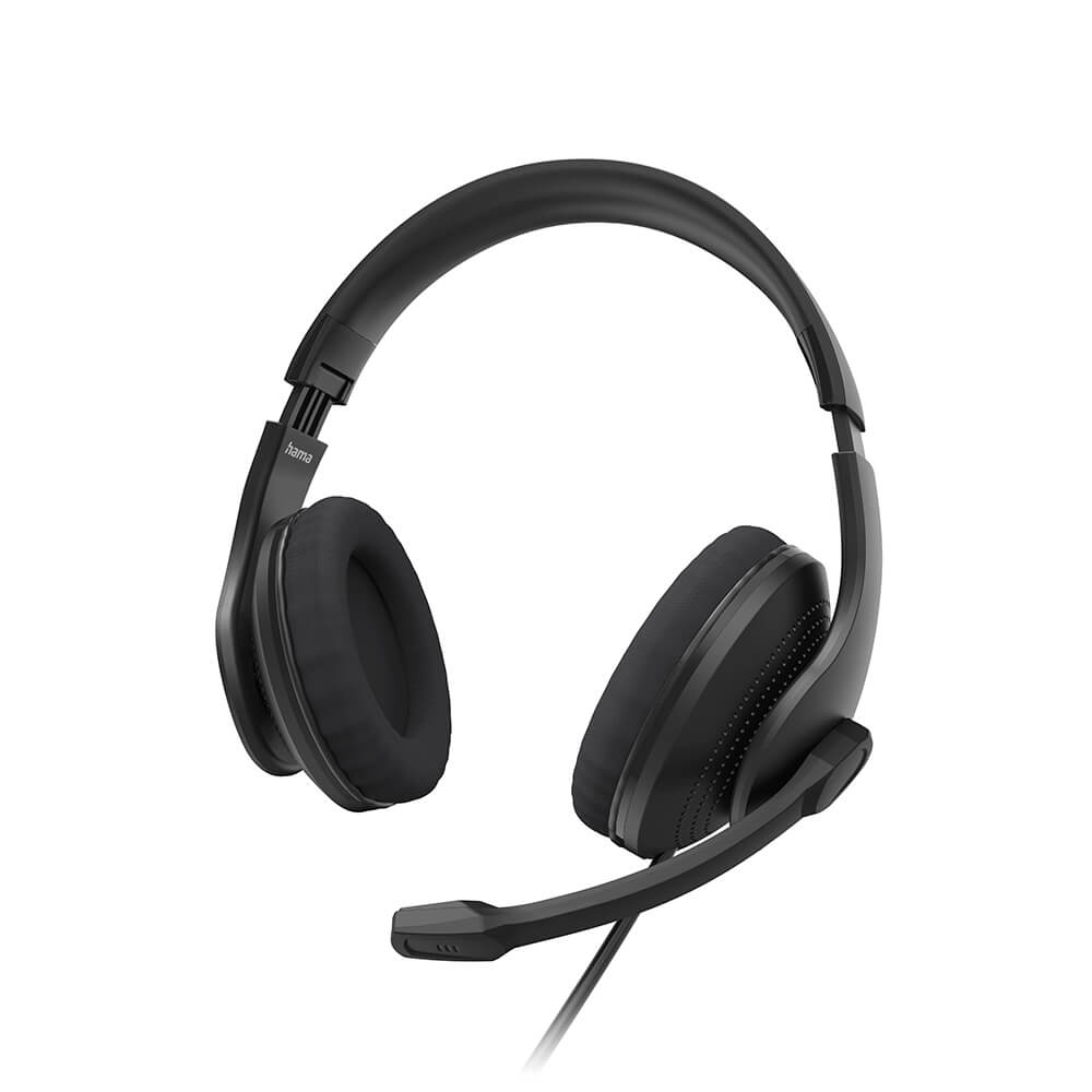 Headset PC Office Stereo Over-Ear HS-USB300 V2 Black