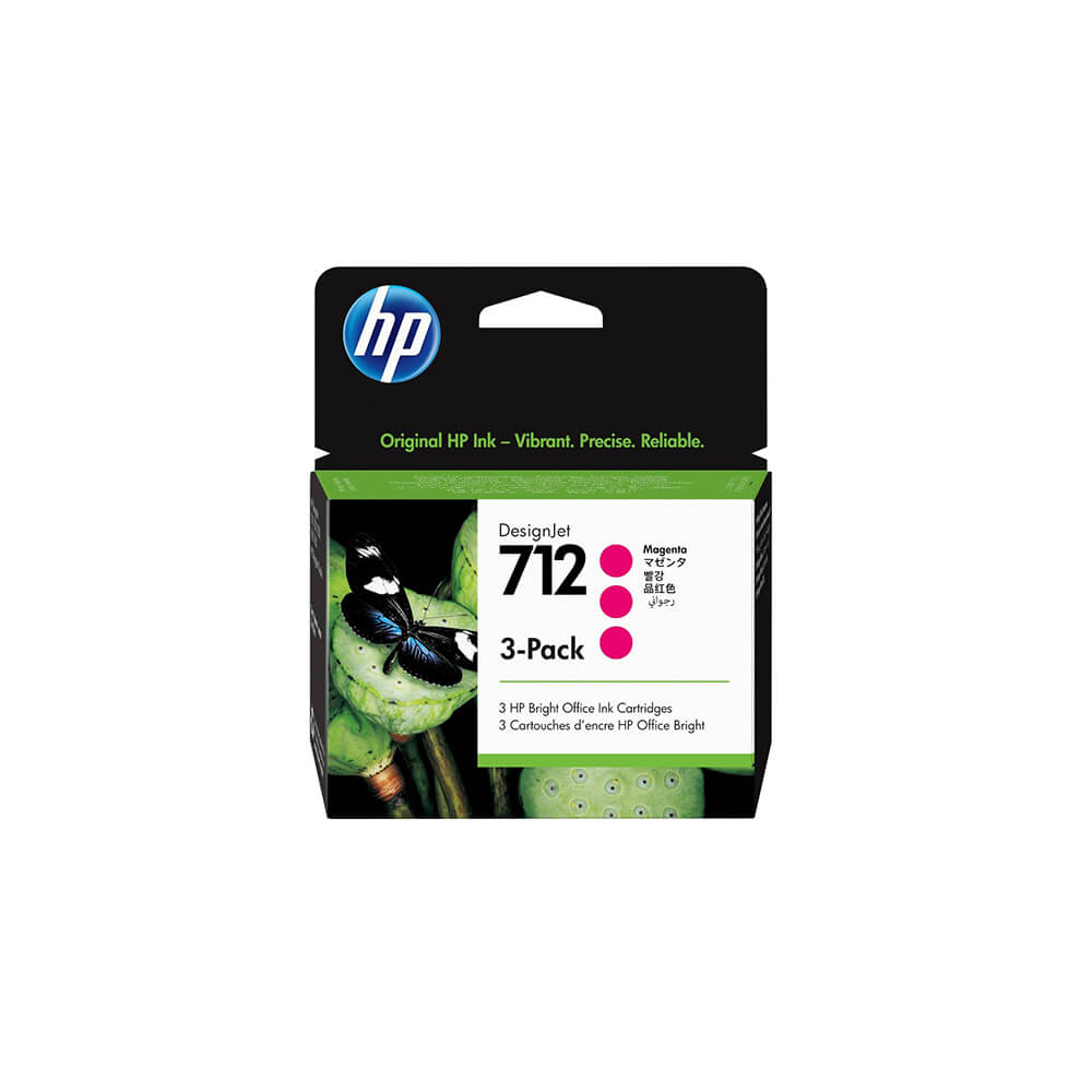 Blekk 3ED78A 712 Magenta 3-pack