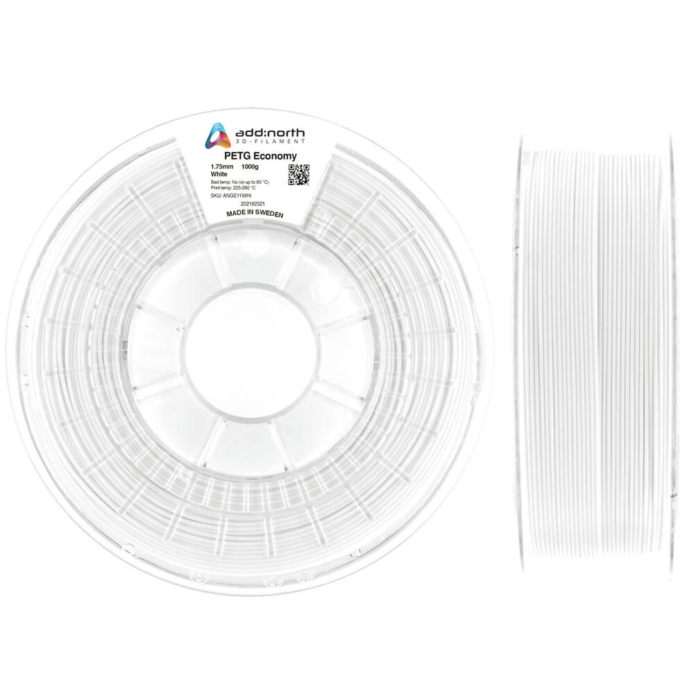 ADDNORTH PETG Economy 1.75mm 1000g White