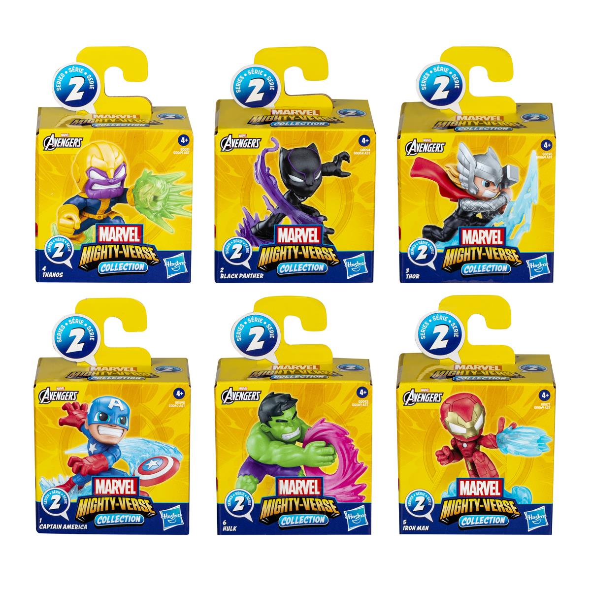 Avengers Mighty Verse Collectibles (Lajiteltu)