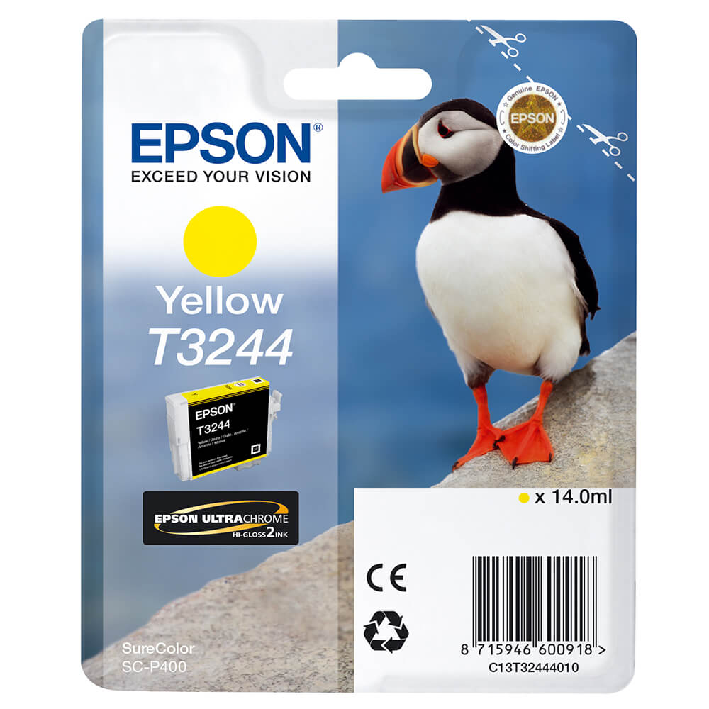 EPSON Ink UltraChrome T32444010 Yellow 14 ml