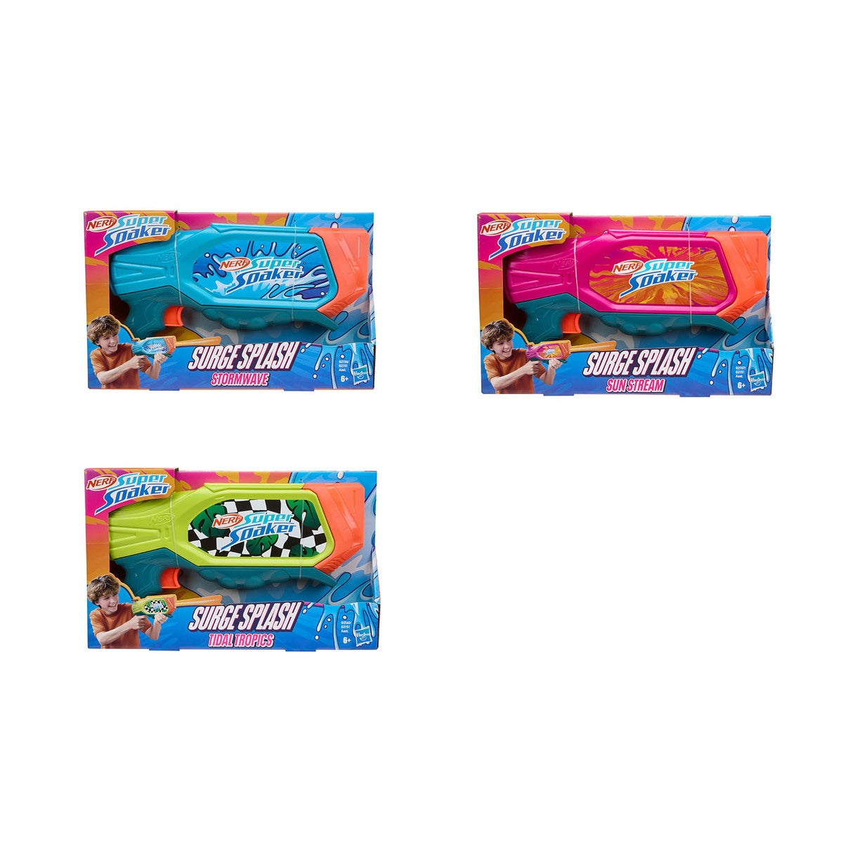NERF Super Soaker Surge Splash -Asst