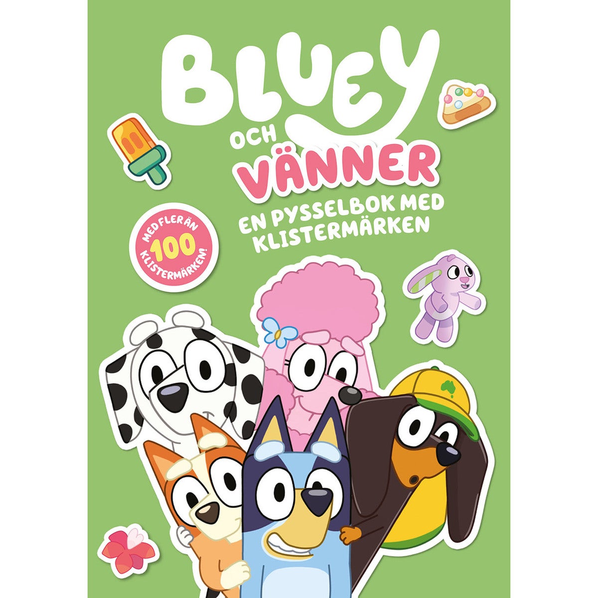 Bluey och vänner: En pysselbok med klistermärken