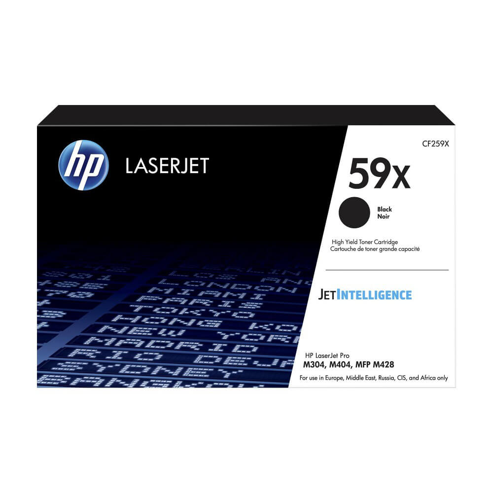 Toner CF259X 59X Sort