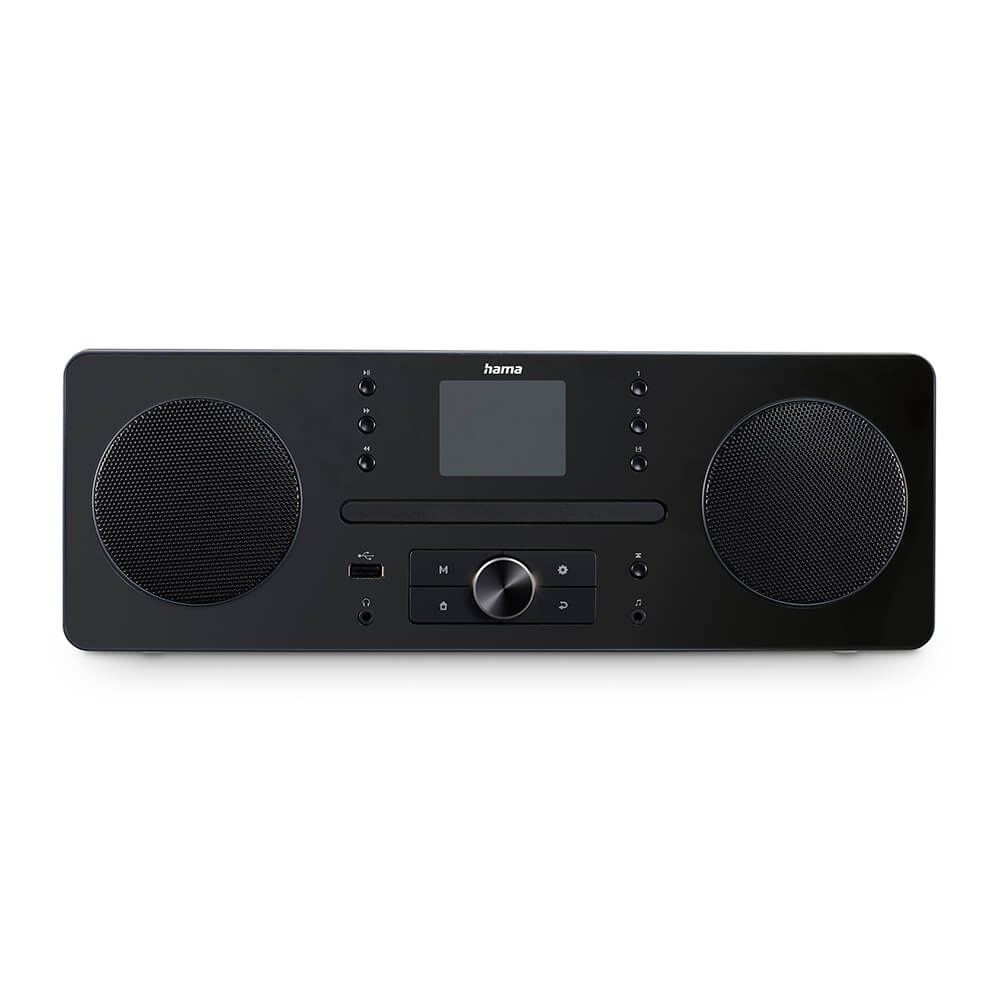 HAMA Radio FM/DAB+/CD/BT DR1560CBT Black 