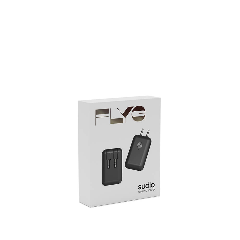 SUDIO Bluetooth Adapter FLYG 3,5mm to Bluetooth Black