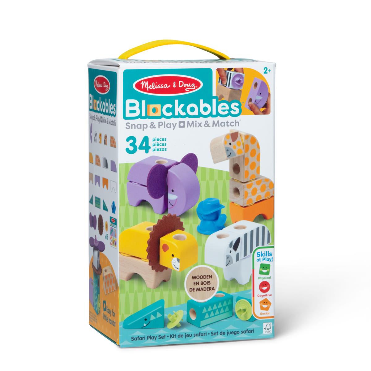 Blockables Building Set Safari Animals