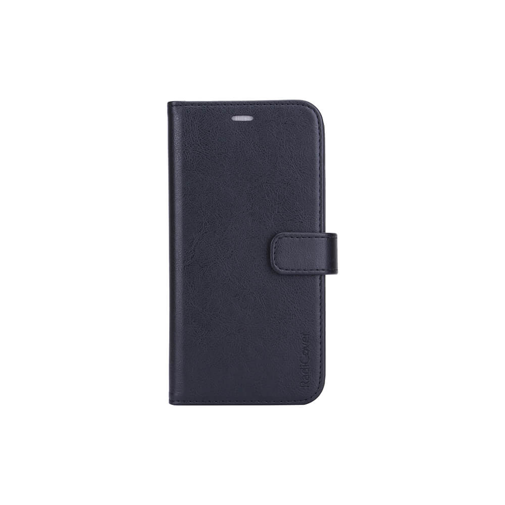 Lompakko iPhone 12 Pro Max Säteilysuojattu Flipcover RFID Musta
