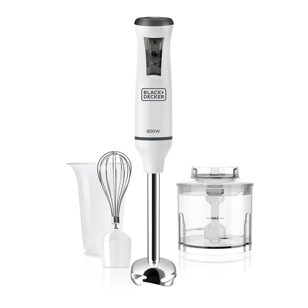 Hand Blender With Accessories 600W White