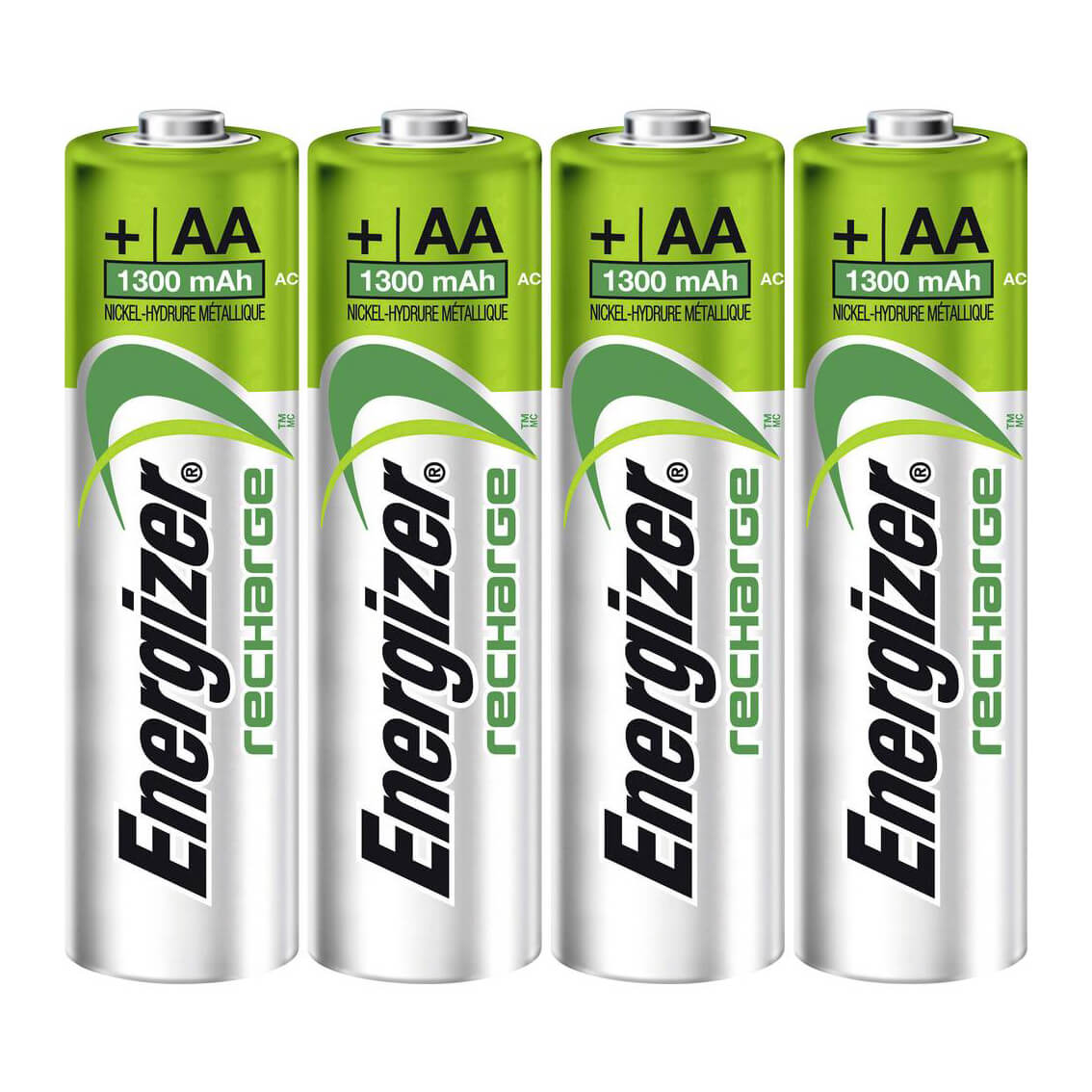 ENERGIZER Battery AA/LR6 Ni-Mh 1300mAh 4-p