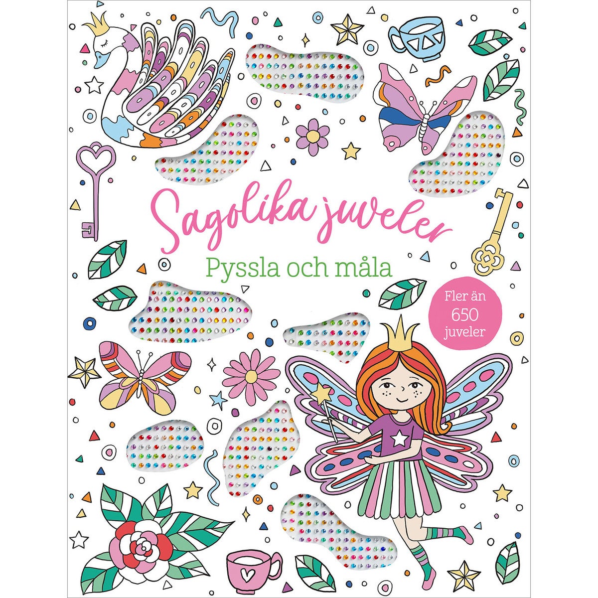 Sagolika juveler: Pyssla och måla
