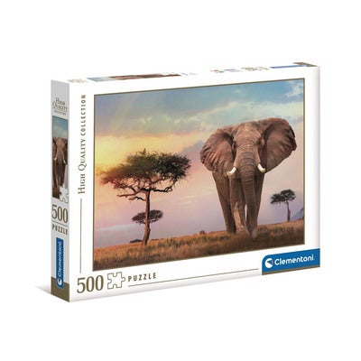 Puslespill 500 Pcs High Quality Collection African Sunset