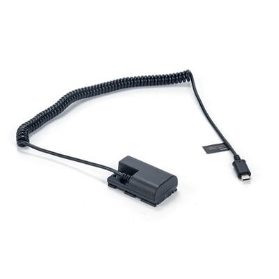 Canon LP-E6 Dummy Battery USB-C PD Power Cable