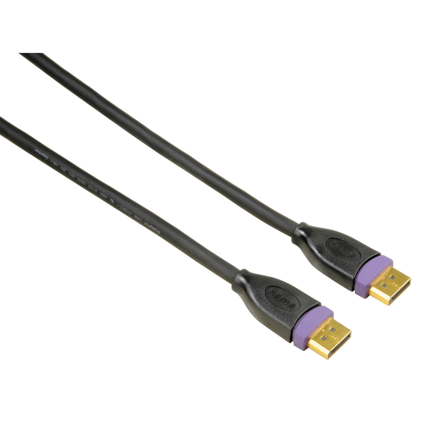 HAMA DisplayPort Cable, gold-plated double shielded, 3.00 m