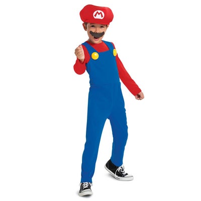 Super Mario Costume Fancy Mario S (4-6)