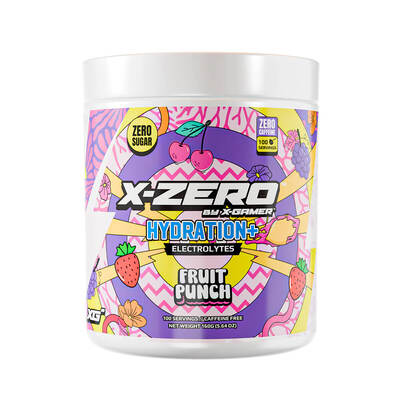 Energidryckspulver X-Zero Hydration+ 160 gram Fruit Punch