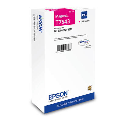 EPSON Ink C13T75434N T7543 XXL Magenta