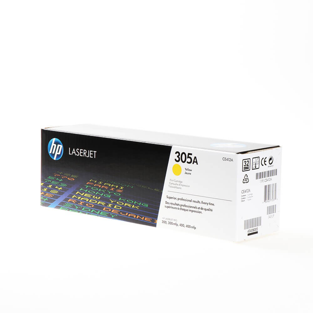 Toner CE412A 305A Gul