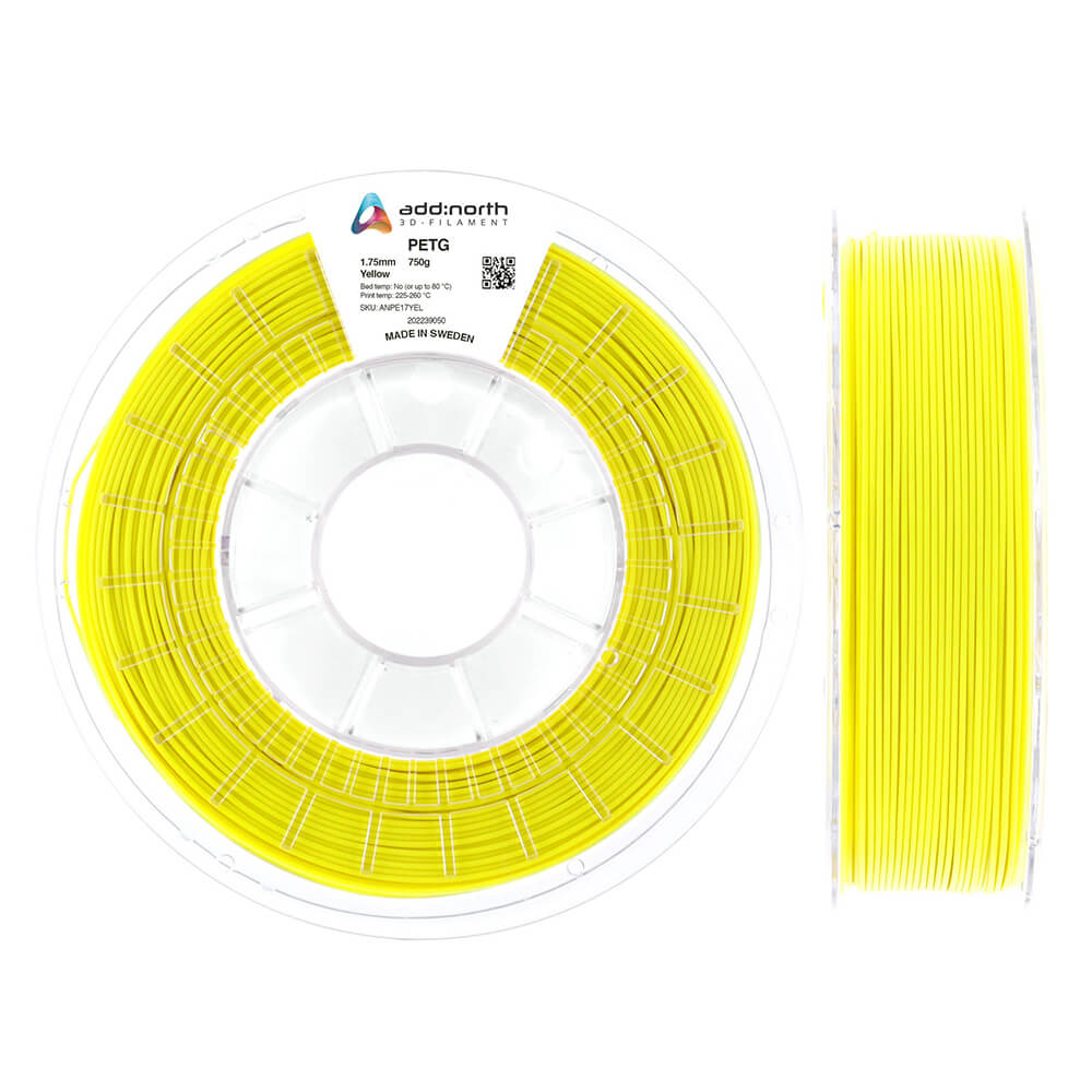 ADDNORTH PETG 1.75mm 750g  Yellow