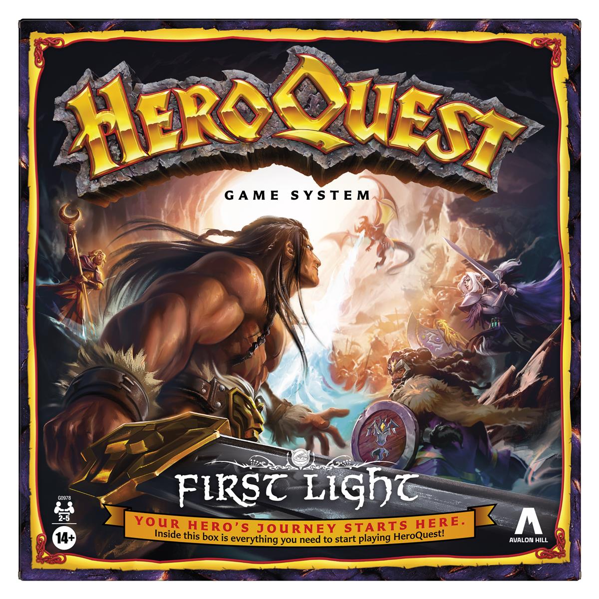 Lautapeli HeroQuest: First Light (EN)