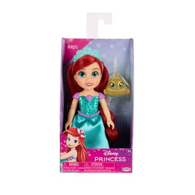 DISNEY Princess 6in Petite Doll w/ Friend Ariel