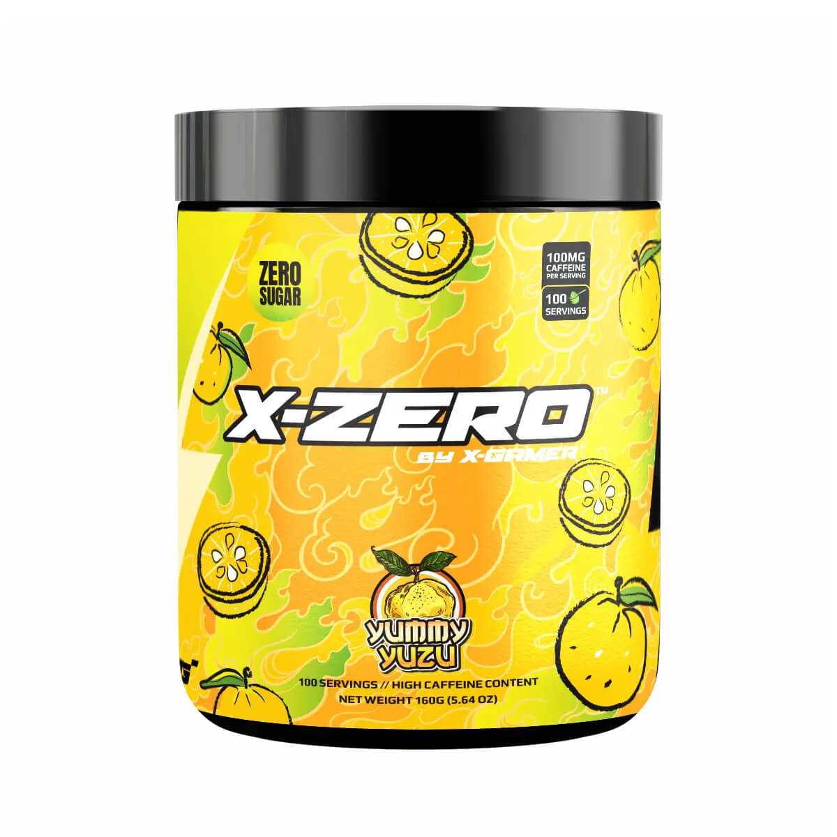 Energidryckspulver X-Zero 160 gram Yummy Yuzu