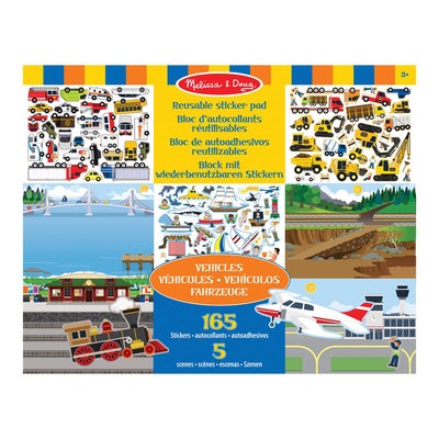 Reusable Stickers Pad Vehicles