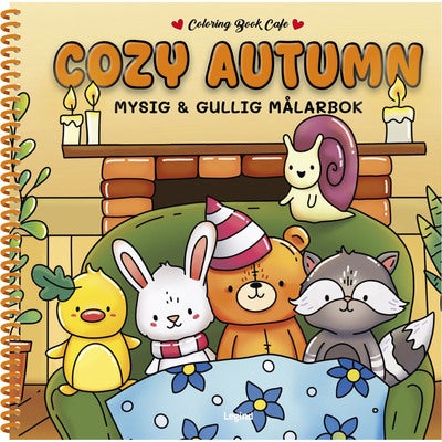 Deluxe Målarbok: Cozy Autumn