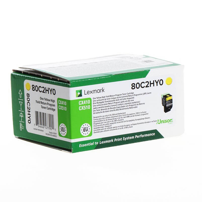 Toner 80C2HY0 802 Keltainen High Yield, Return