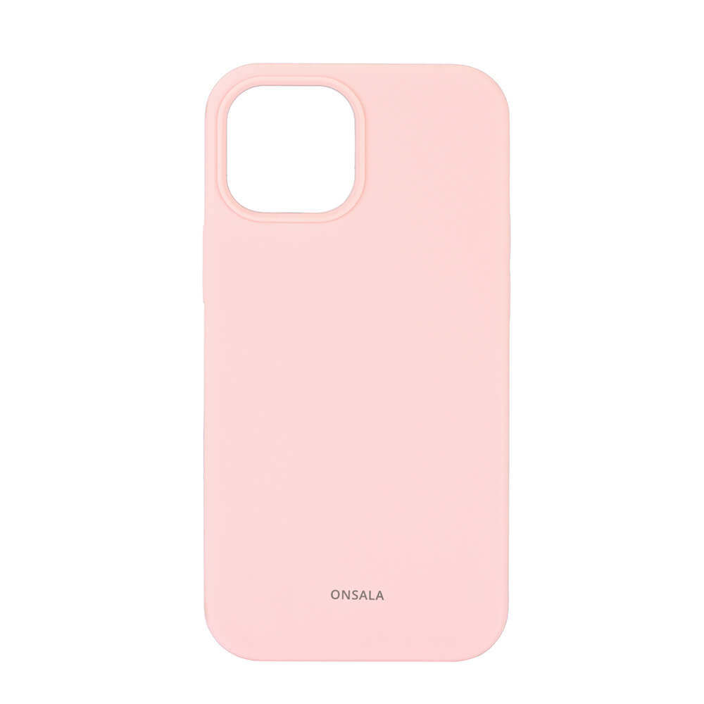 Phone Case Silicone Chalk Pink - iPhone 13 Mini