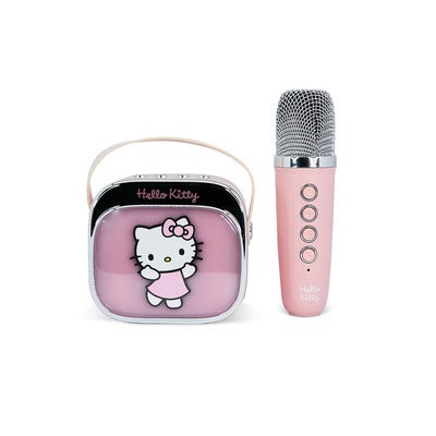 Karaokehögtalare med Mikrofon Hello Kitty Popsing LED