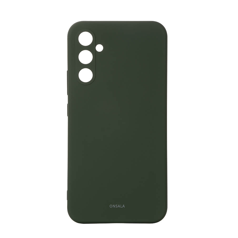 Phone Case Silicone Dark Green - Samsung Galaxy A34 5G