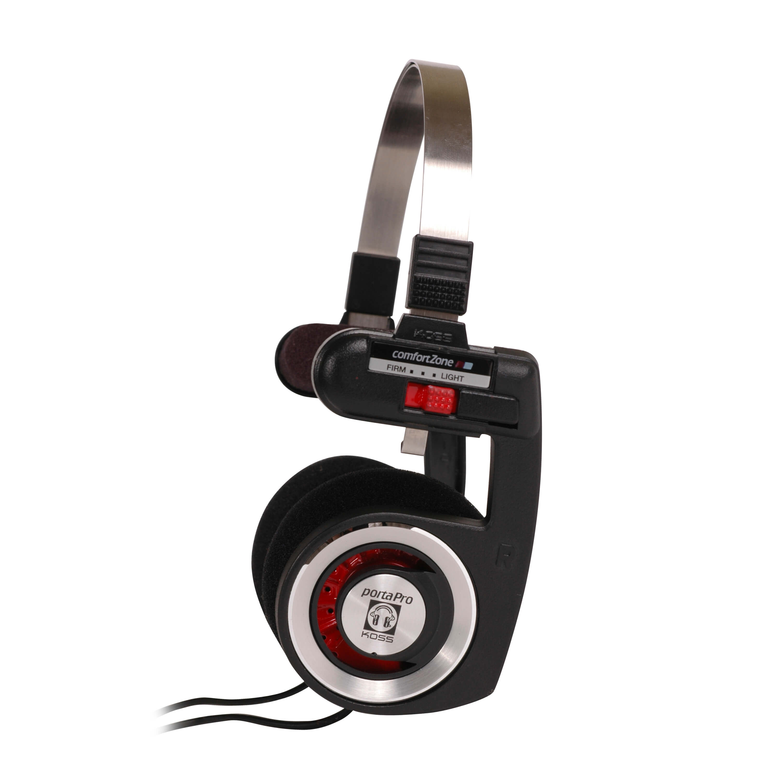 Stereo OnEar Headphones Port Pro Black/Red