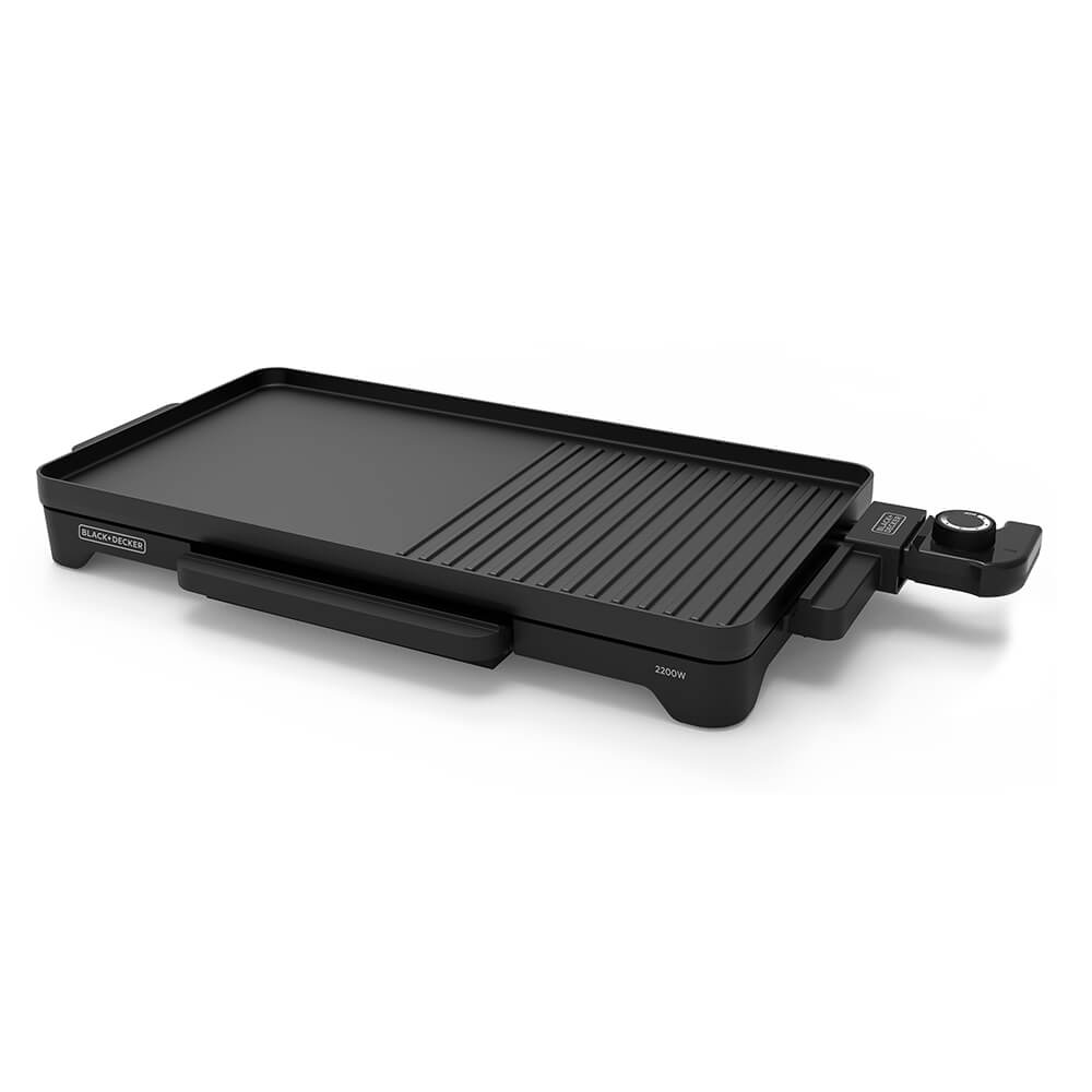 Griddle Flat 2200W Black