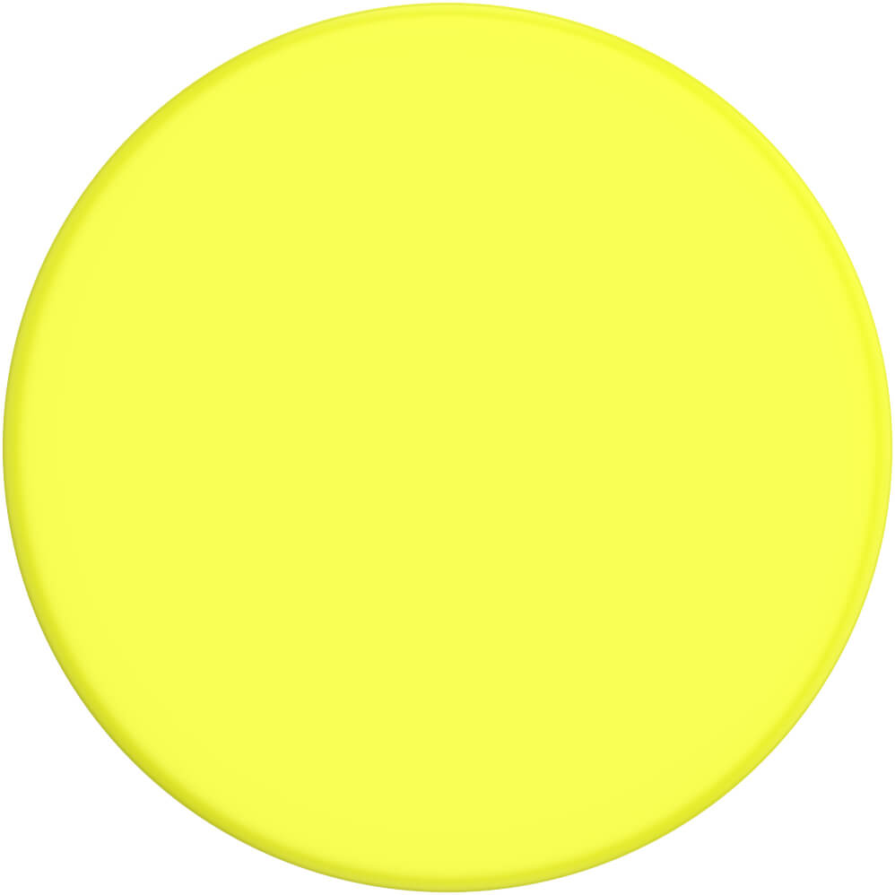 POPSOCKETS Neon Jolt Yellow Removable Grip with Standfunction