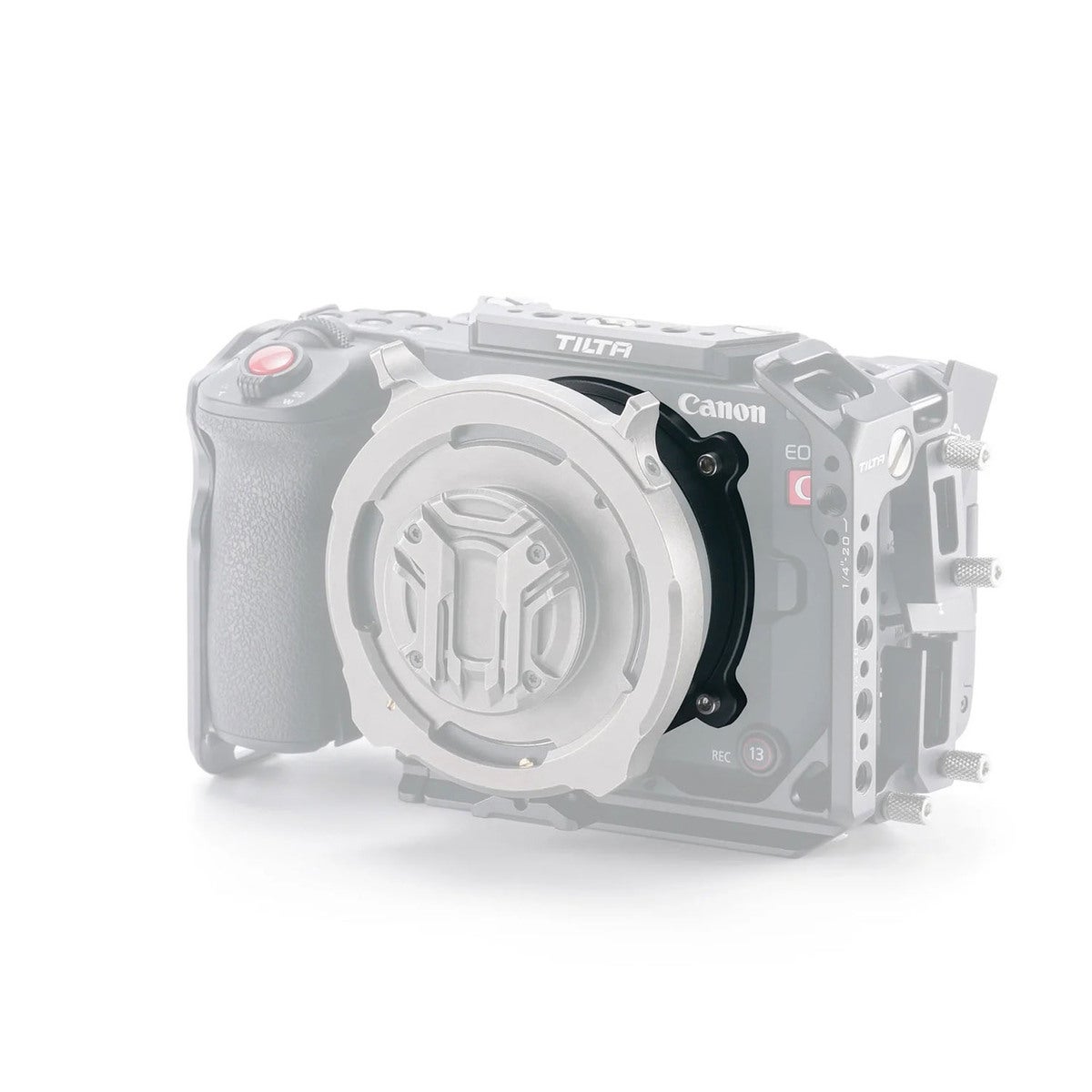 Mount -sovittimen Tuki Canon C50/C80/C400:lle RF:stä PL:ään