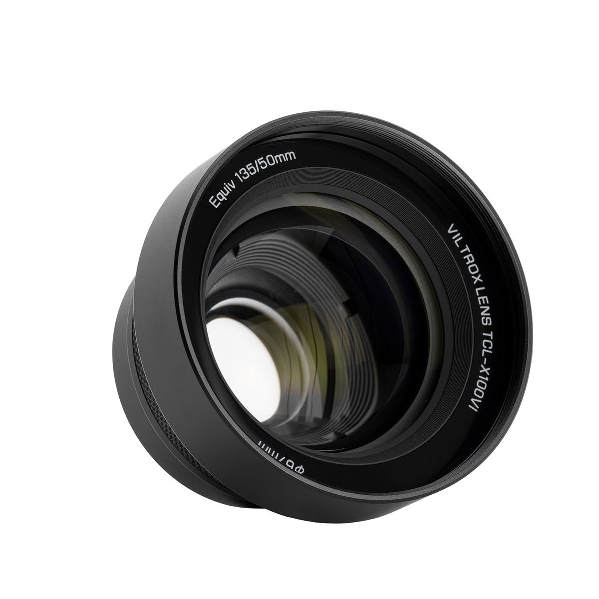 Laajakulma Muunnin Fuji XV100:lle Musta