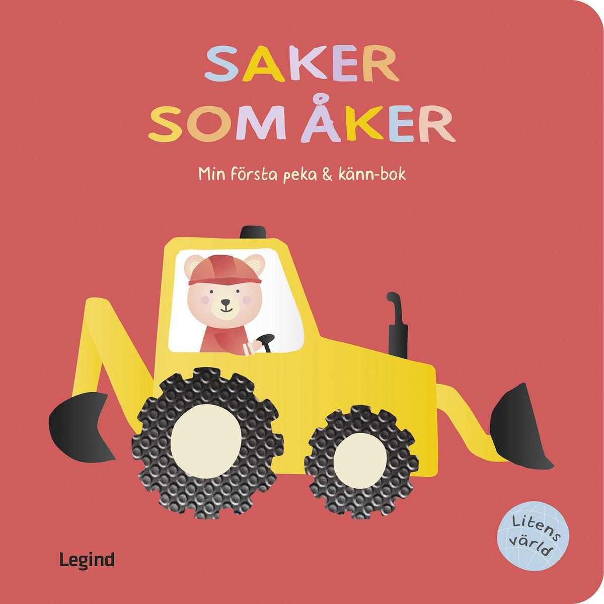 Min första peka & känn-bok: Saker som åker
