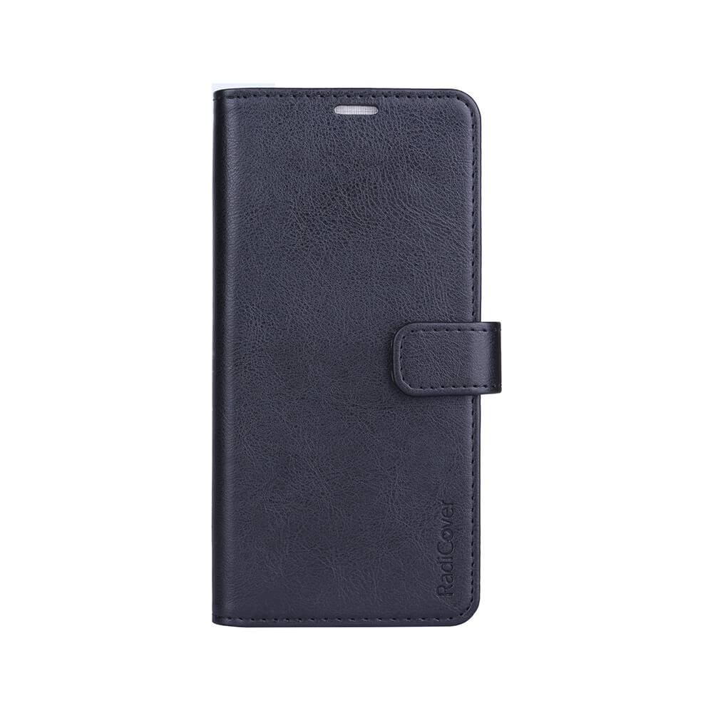RADICOVER Strålingsbeskyttelse Lommebok PU Samsung A72 Flipcover Svart